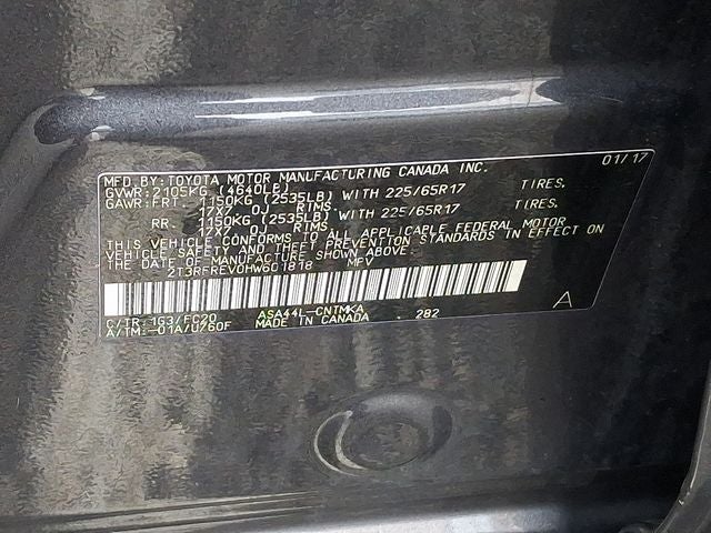 2017 Toyota RAV4 XLE