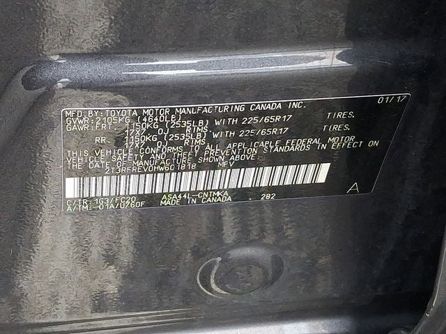 2017 Toyota RAV4 XLE