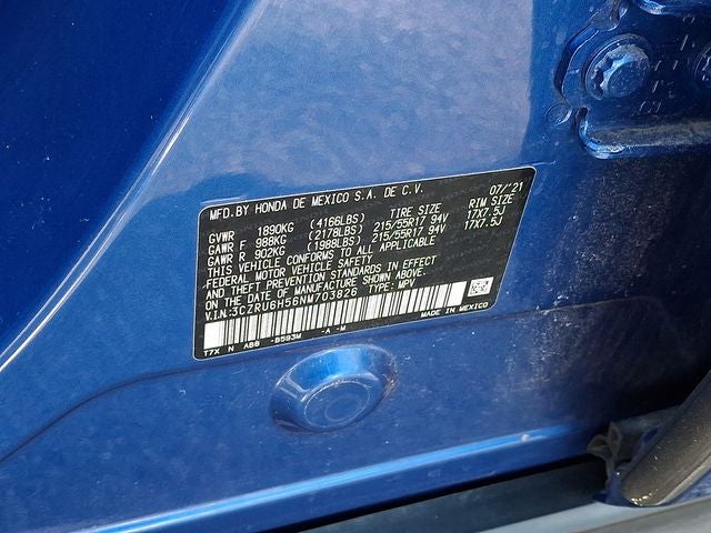 2022 Honda HR-V EX