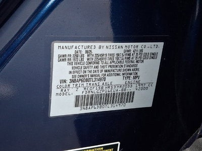 2026 Nissan Kicks SR