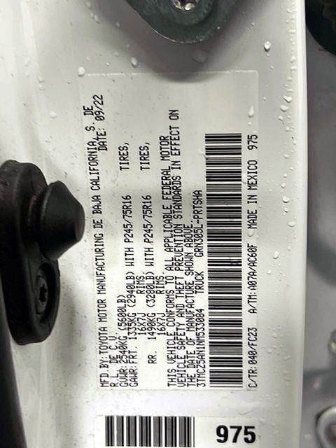 2022 Toyota Tacoma SR5 V6