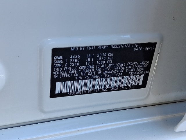 2014 Subaru Legacy 2.5i Premium