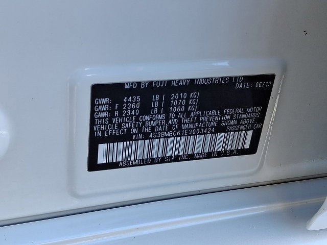 2014 Subaru Legacy 2.5i Premium