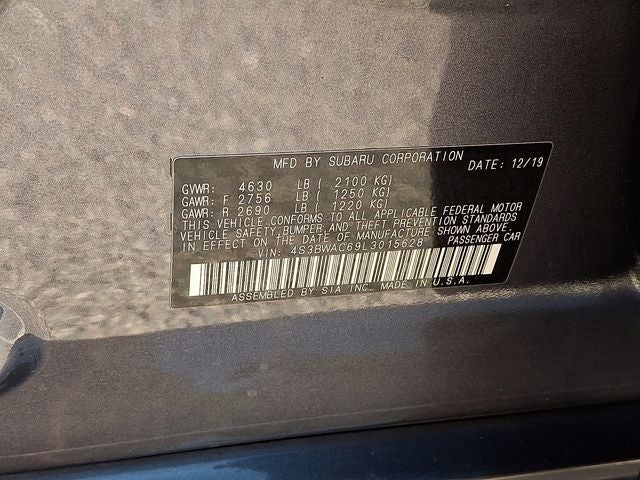 2020 Subaru Legacy Premium