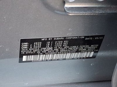 2025 Subaru Legacy Premium