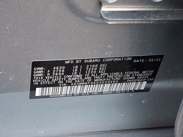 2025 Subaru Legacy Premium