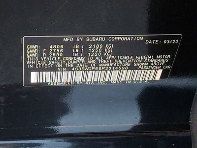 2023 Subaru Legacy Touring XT