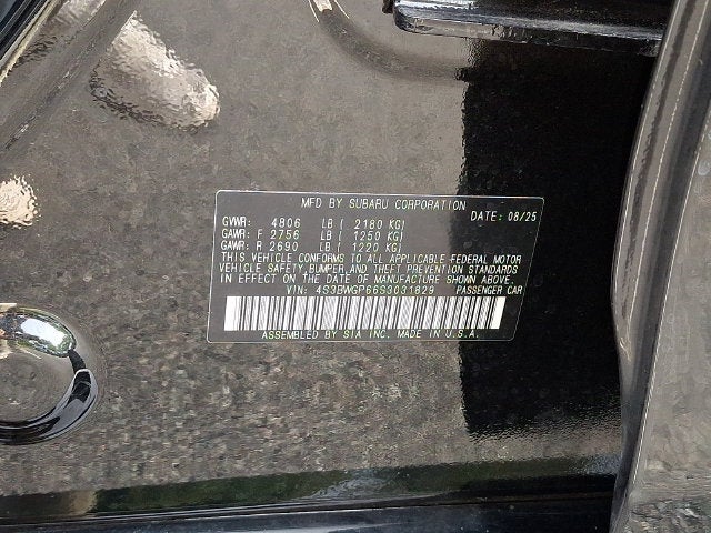 2025 Subaru Legacy Touring XT