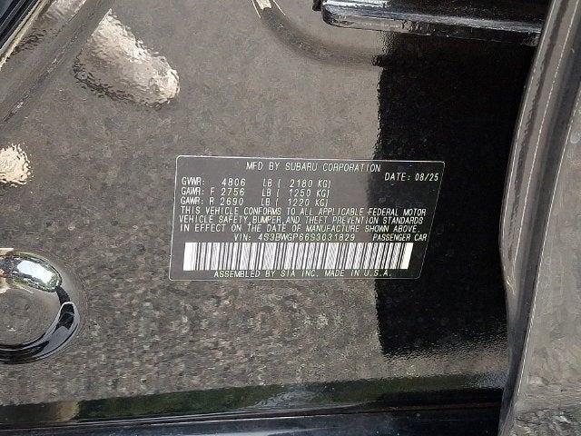2025 Subaru Legacy Touring XT