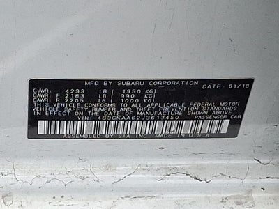 2018 Subaru Impreza 2.0i