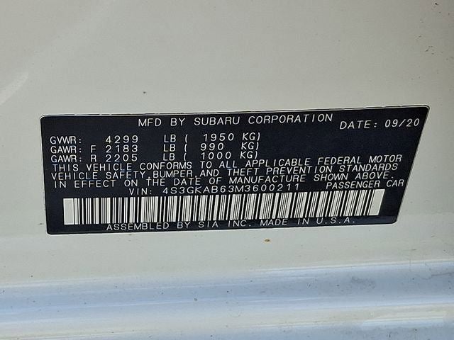2021 Subaru Impreza Base