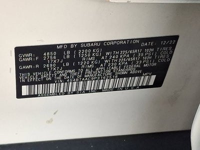 2023 Subaru Outback 2.5i