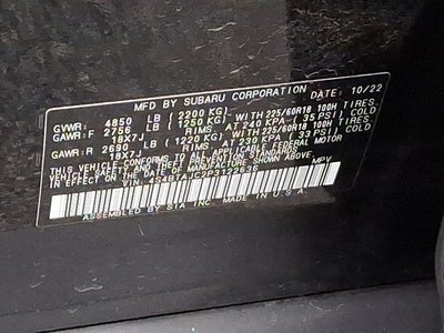 2023 Subaru Outback Onyx Edition