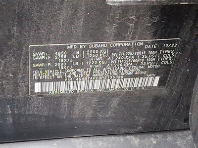 2023 Subaru Outback Touring