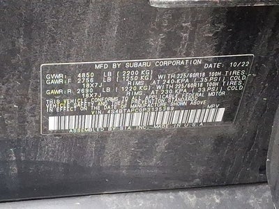 2023 Subaru Outback Touring