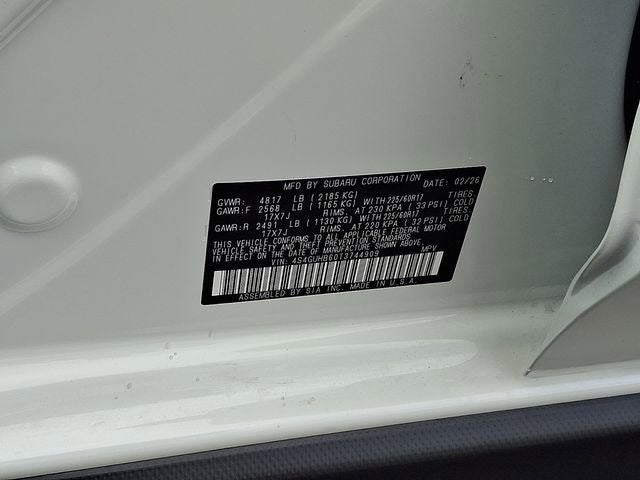 2026 Subaru CROSSTREK Base