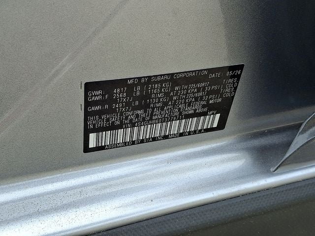 2026 Subaru CROSSTREK Base