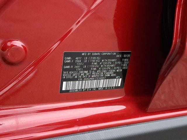 2026 Subaru CROSSTREK Base