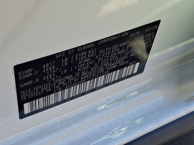 2026 Subaru CROSSTREK Base