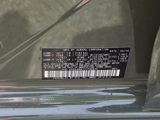 2026 Subaru CROSSTREK Base