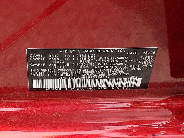 2026 Subaru CROSSTREK Base