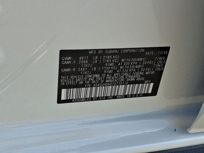 2026 Subaru Crosstrek Premium