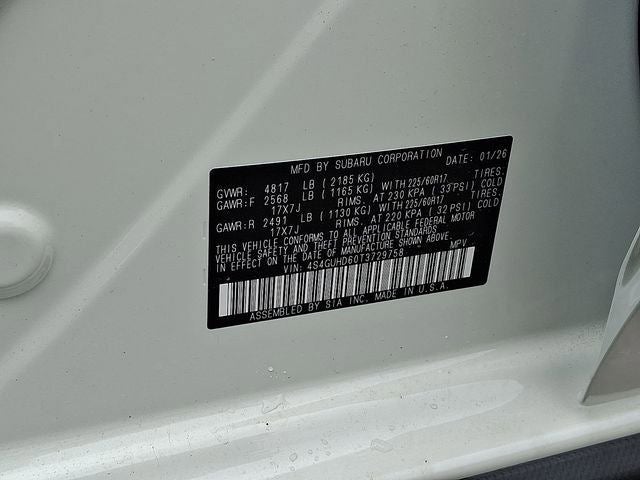 2026 Subaru CROSSTREK Premium