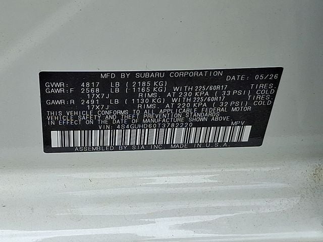 2026 Subaru CROSSTREK Premium