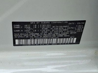 2026 Subaru CROSSTREK Premium