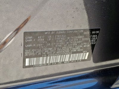 2026 Subaru CROSSTREK Premium