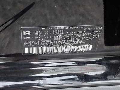 2026 Subaru CROSSTREK Premium