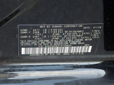 2026 Subaru CROSSTREK Premium