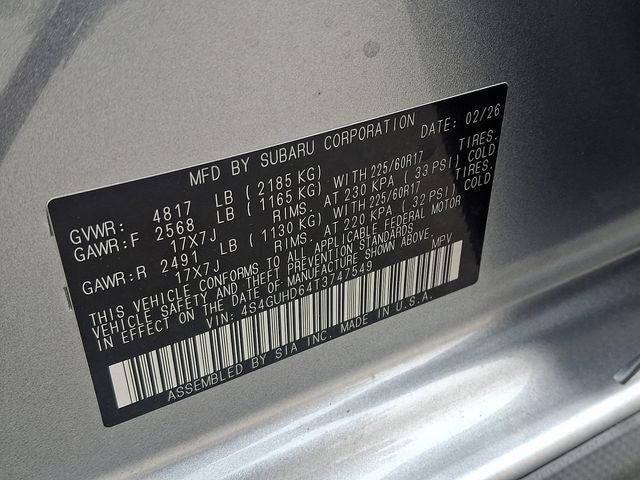 2026 Subaru CROSSTREK Premium