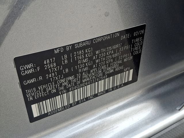 2026 Subaru CROSSTREK Premium