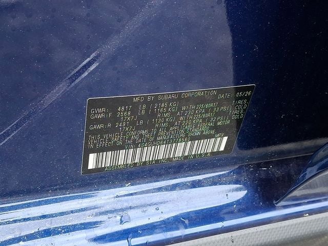 2026 Subaru CROSSTREK Premium