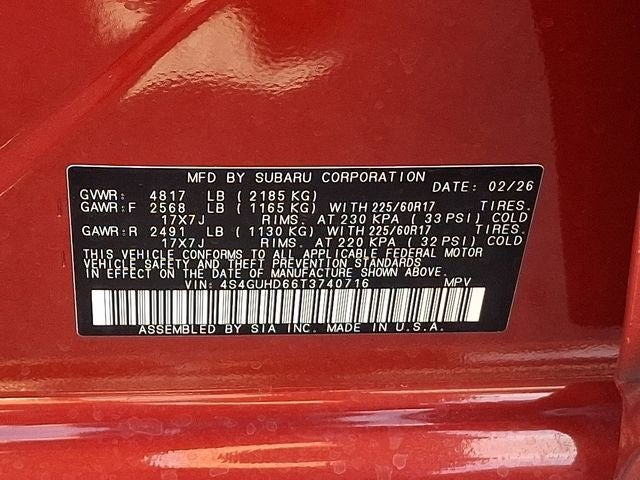 2026 Subaru CROSSTREK Premium