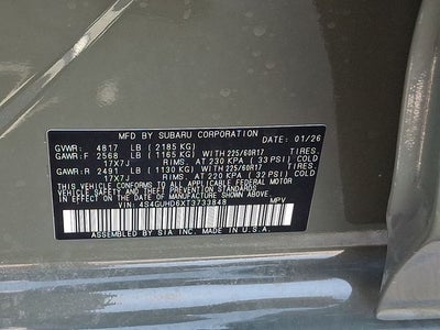 2026 Subaru CROSSTREK Premium