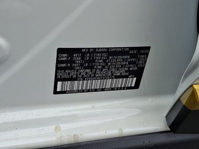 2026 Subaru CROSSTREK Sport