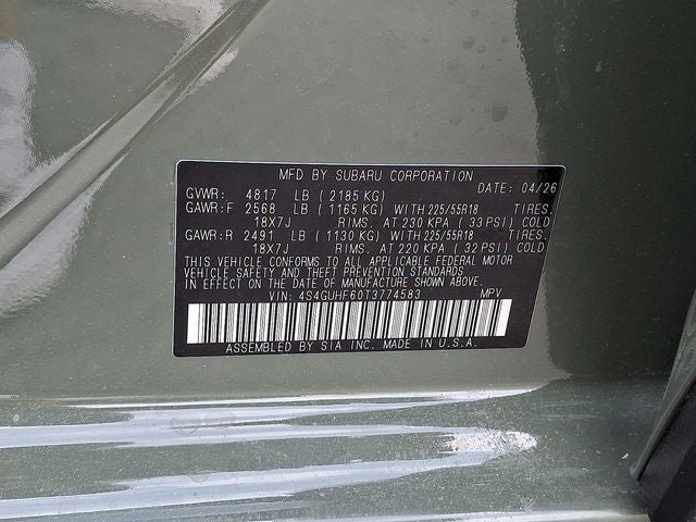 2026 Subaru CROSSTREK Sport