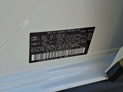 2026 Subaru Crosstrek Sport