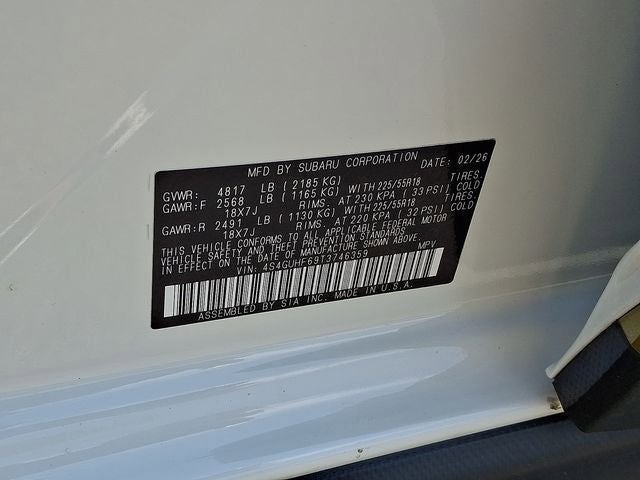 2026 Subaru Crosstrek Sport
