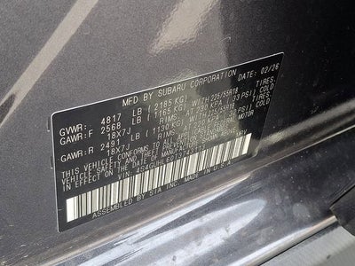 2026 Subaru CROSSTREK Limited