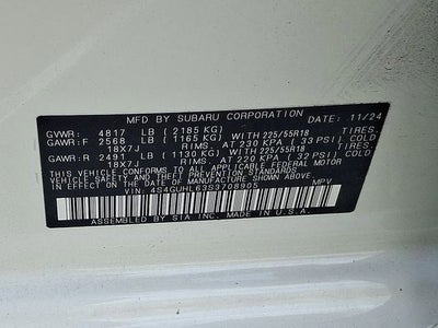 2025 Subaru Crosstrek Limited