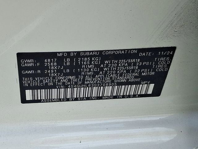 2025 Subaru Crosstrek Limited