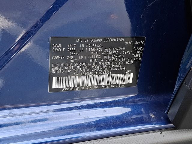 2026 Subaru CROSSTREK Limited