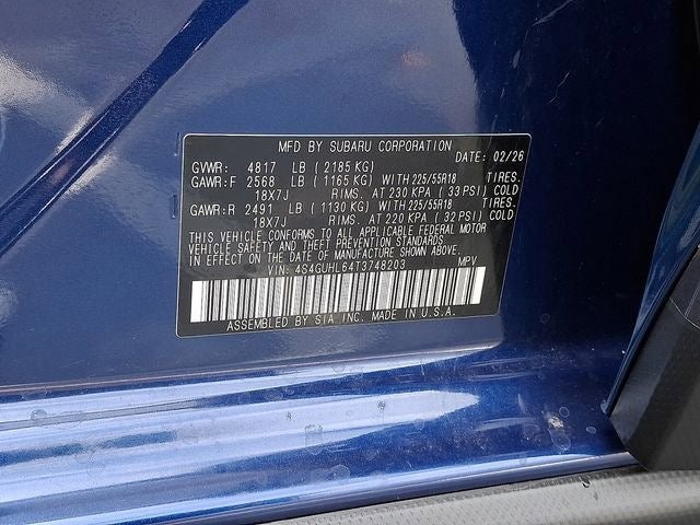 2026 Subaru CROSSTREK Limited