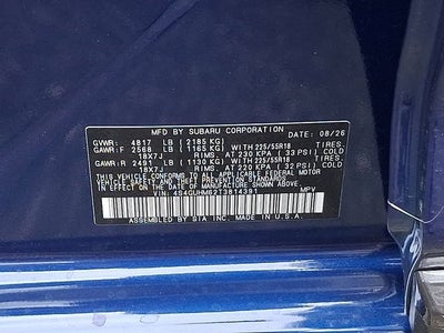 2026 Subaru CROSSTREK Limited