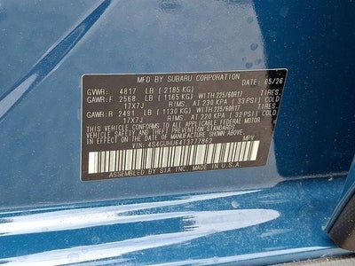 2026 Subaru CROSSTREK Wilderness