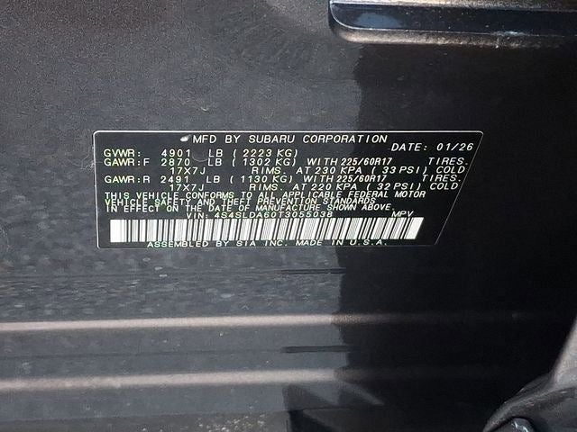 2026 Subaru FORESTER Standard Model