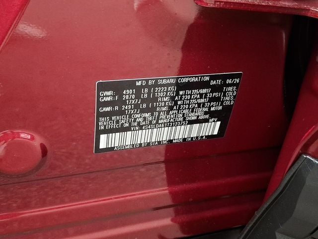 2026 Subaru FORESTER Standard Model